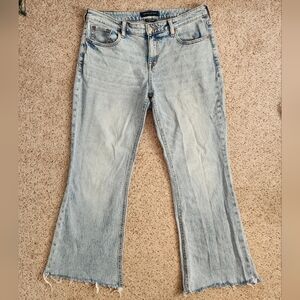Aeropostale Mid Rise Flare Jeans